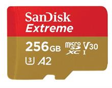 کارت حافظه  سن دیسک مدل Extreme سرعت 160MBps کلاس 10 ظرفیت 256 گیگابایت